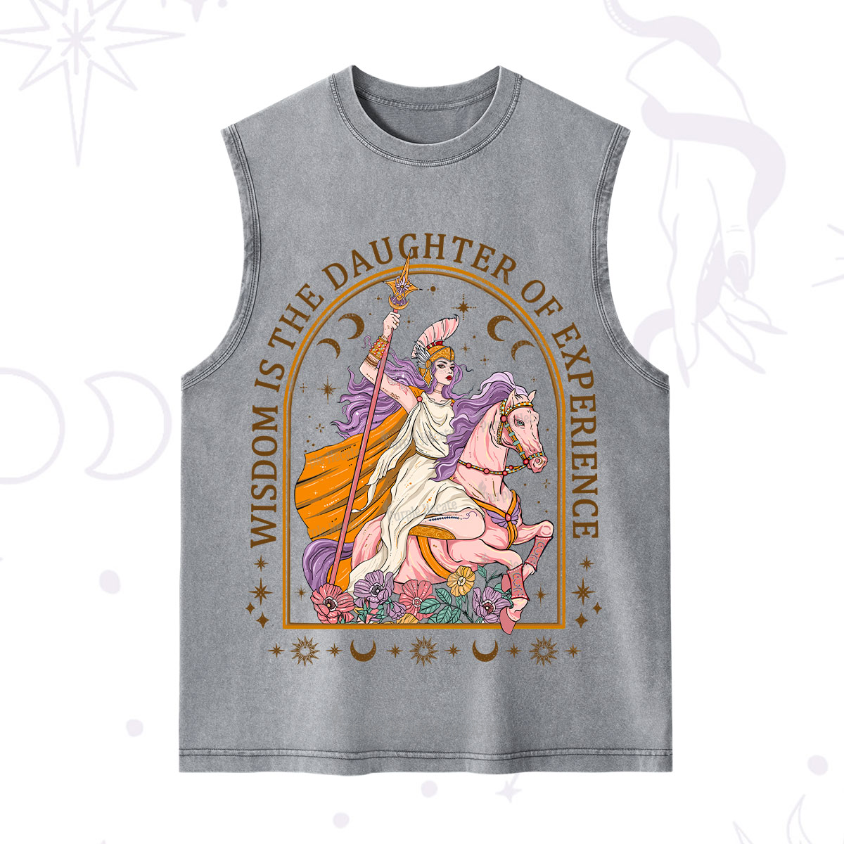 Purplehecate Wisdom Is The Daughter Of Experience Washed Tank