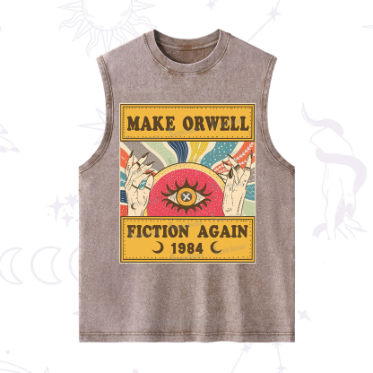 Purplehecate Make 1984 Fiction Again Washed Tank