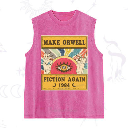 Purplehecate Make 1984 Fiction Again Washed Tank