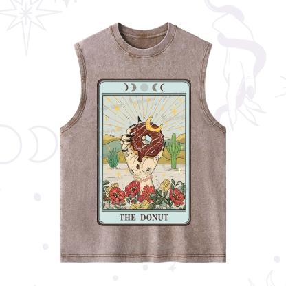 Purplehecate The Donut Tarot Washed Tank