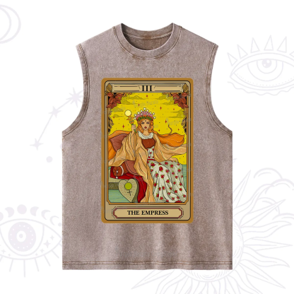 Purplehecate The Empress Tarot Washed Tank