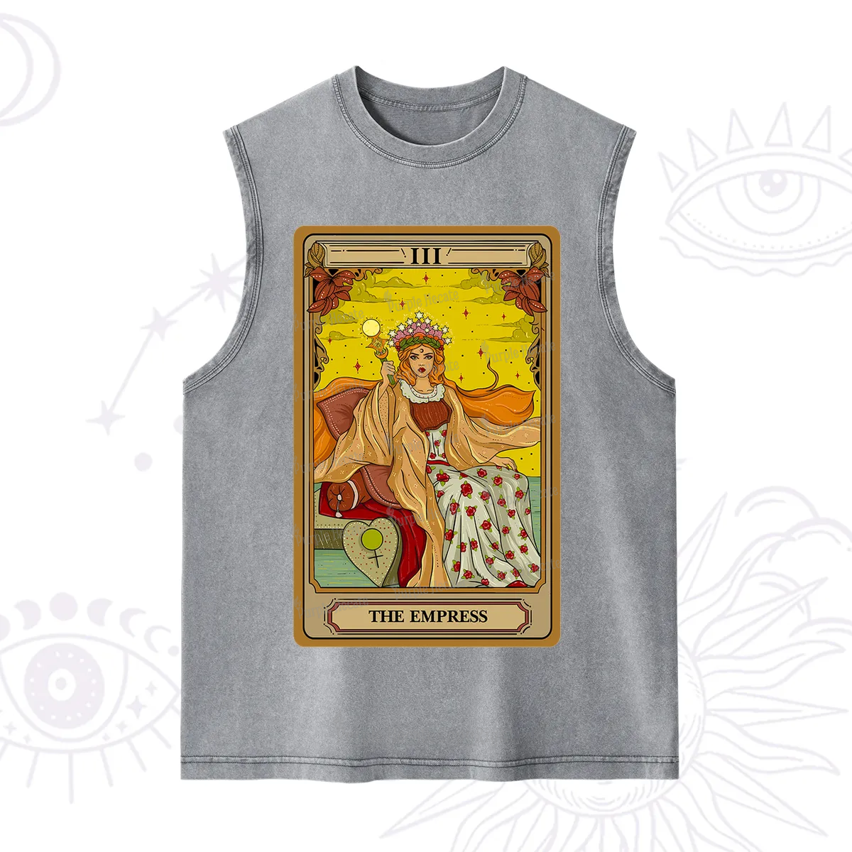 Purplehecate The Empress Tarot Washed Tank