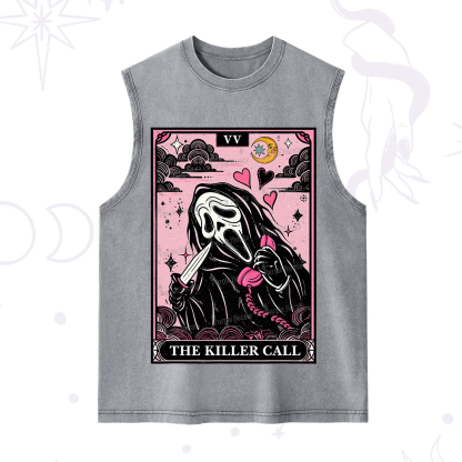 Purplehecate The Killer Call Tarot Washed Tank