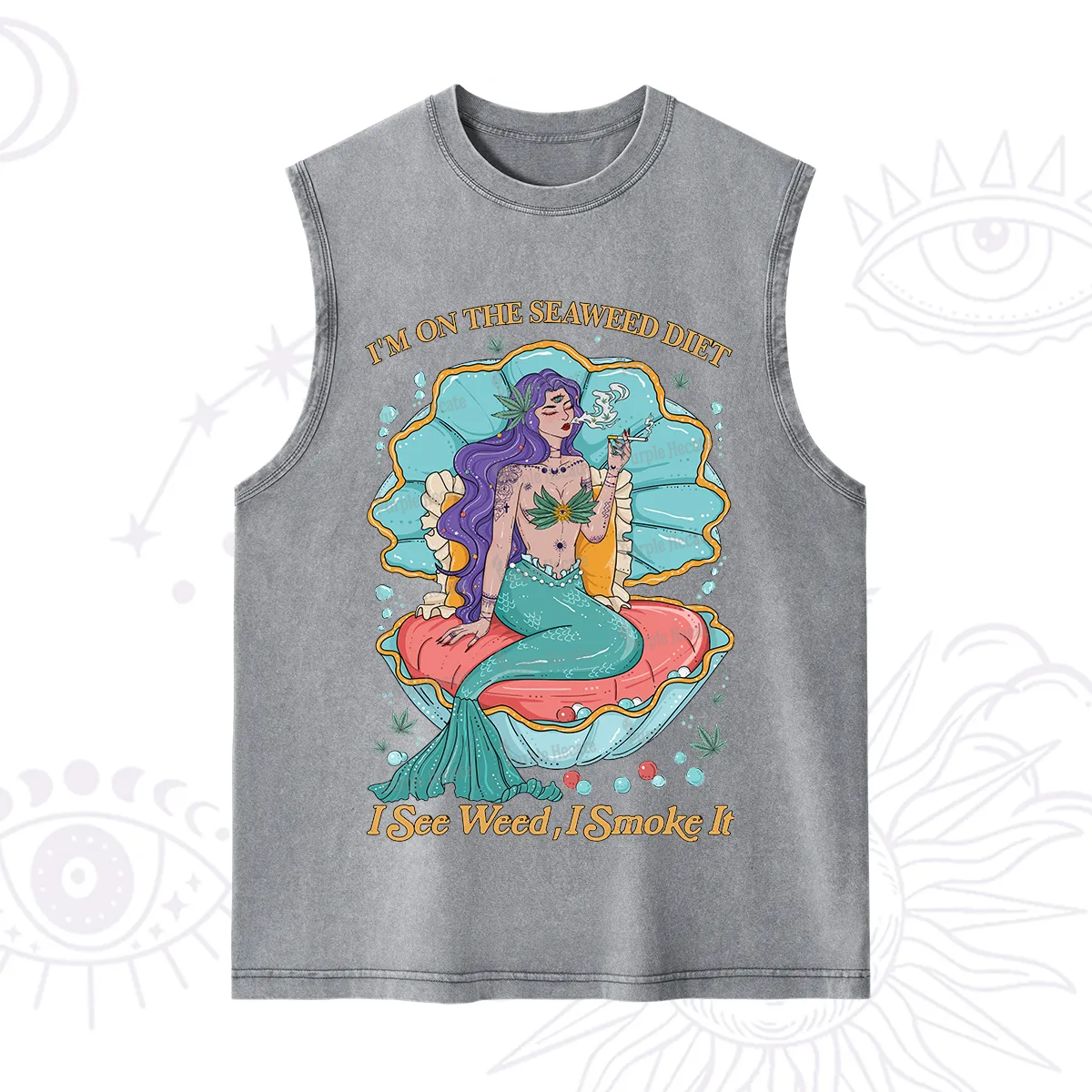 Purplehecate I See Weed I Smoke It Washed Tank