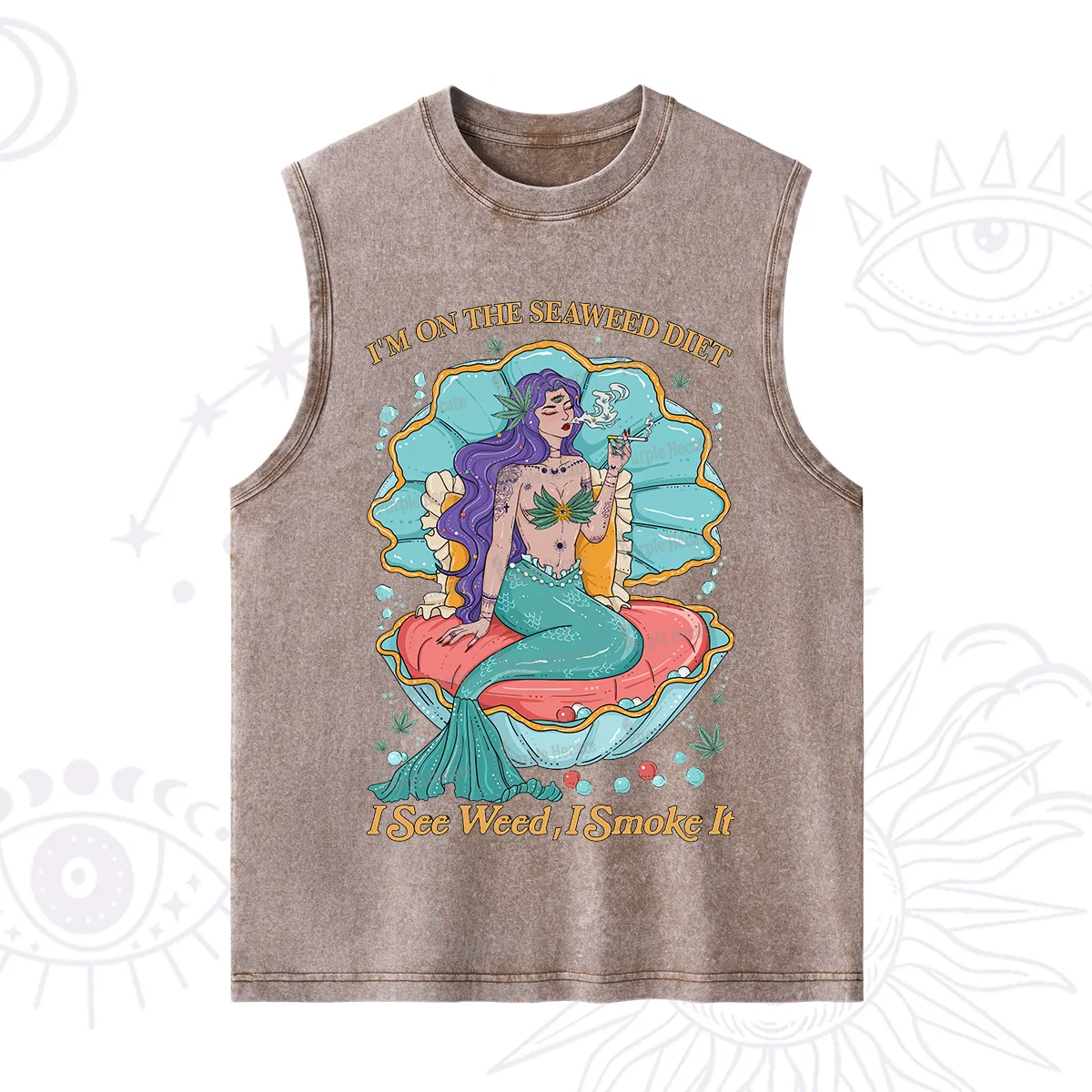 Purplehecate I See Weed I Smoke It Washed Tank