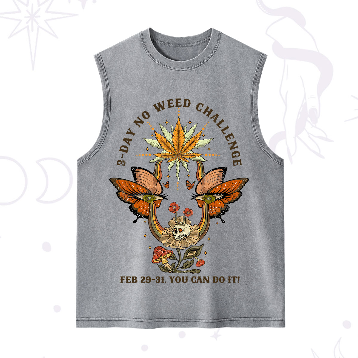 Purplehecate 3 Day No Weed Challenge Washed Tank