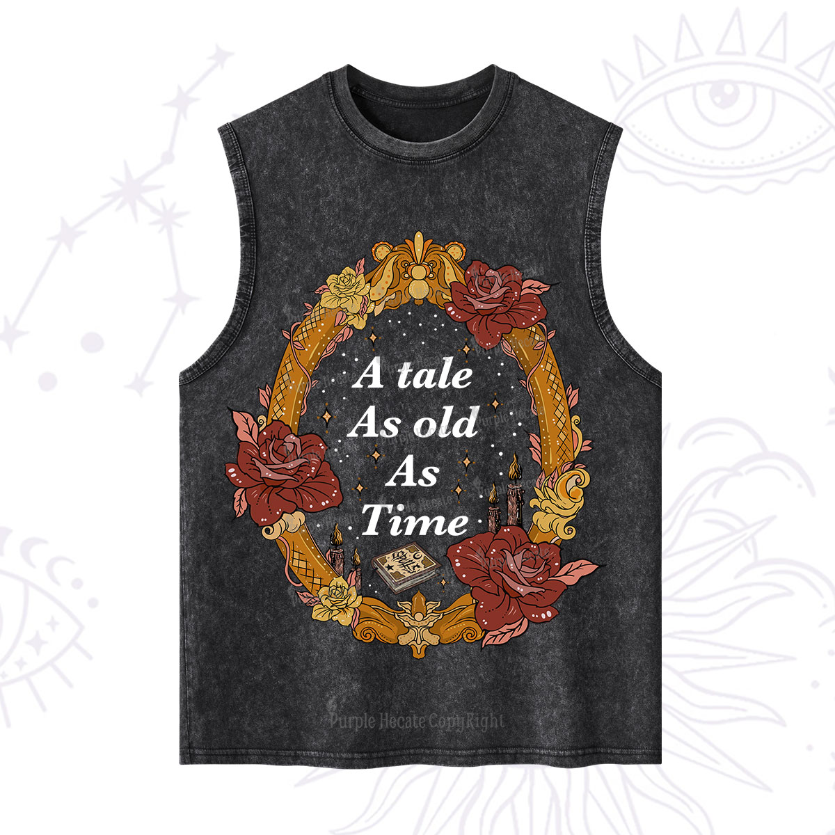 Purplehecate A Tale As Old As Time Washed Tank
