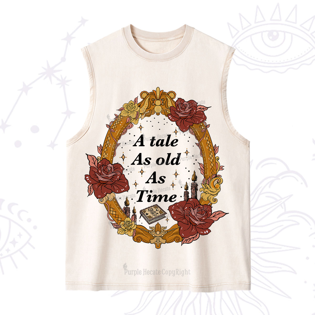 Purplehecate A Tale As Old As Time Washed Tank