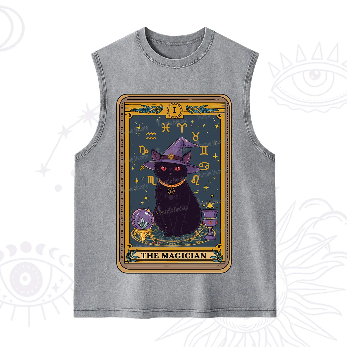 Purplehecate The Magician Tarot Washed Tank