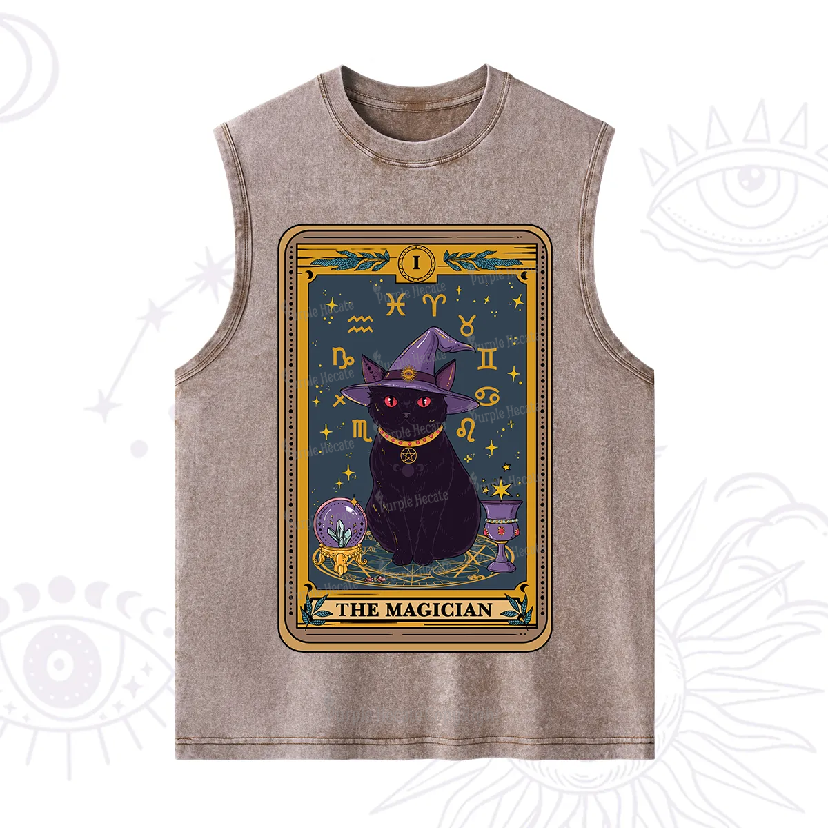 Purplehecate The Magician Tarot Washed Tank