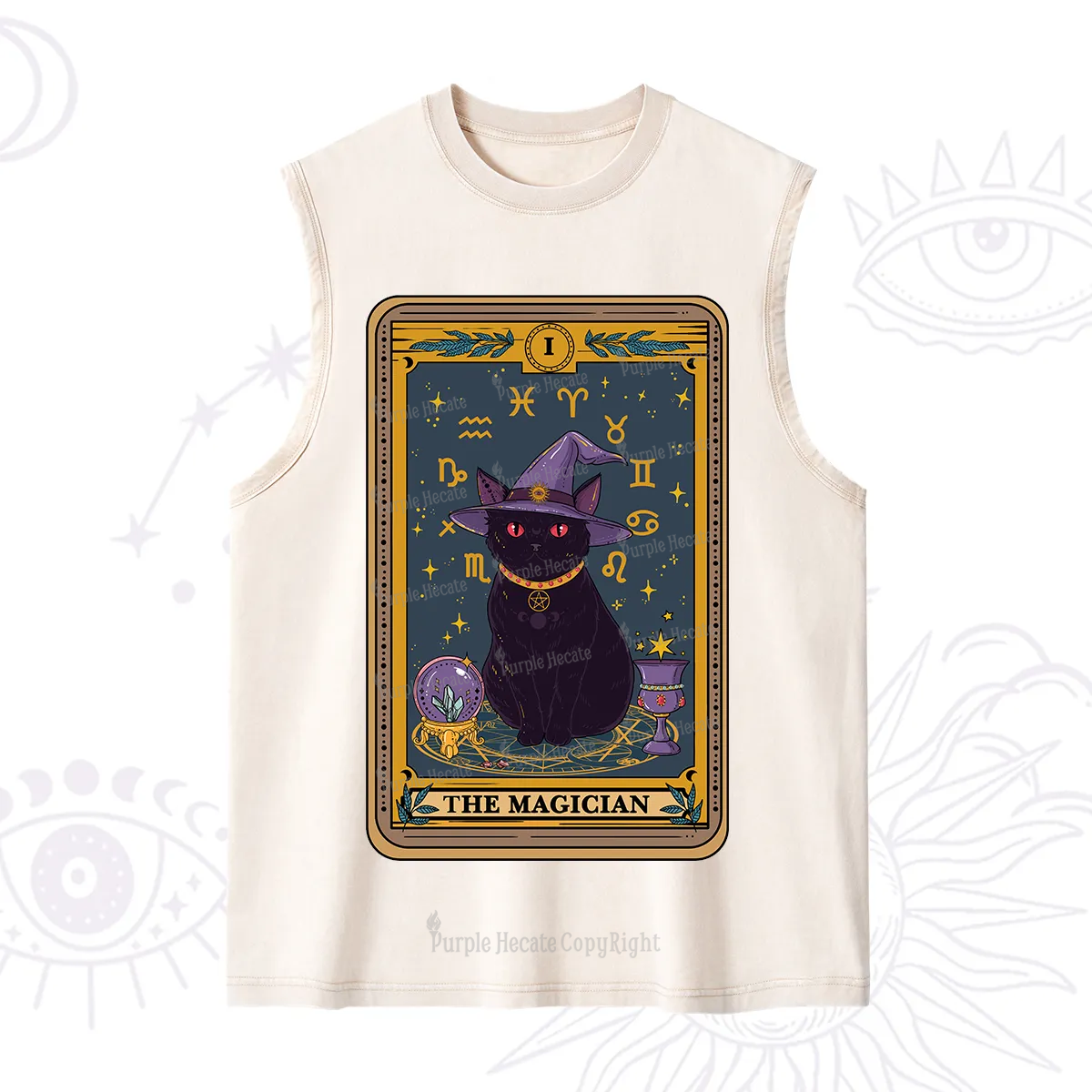 Purplehecate The Magician Tarot Washed Tank