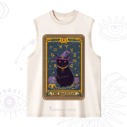 Purplehecate The Magician Tarot Washed Tank