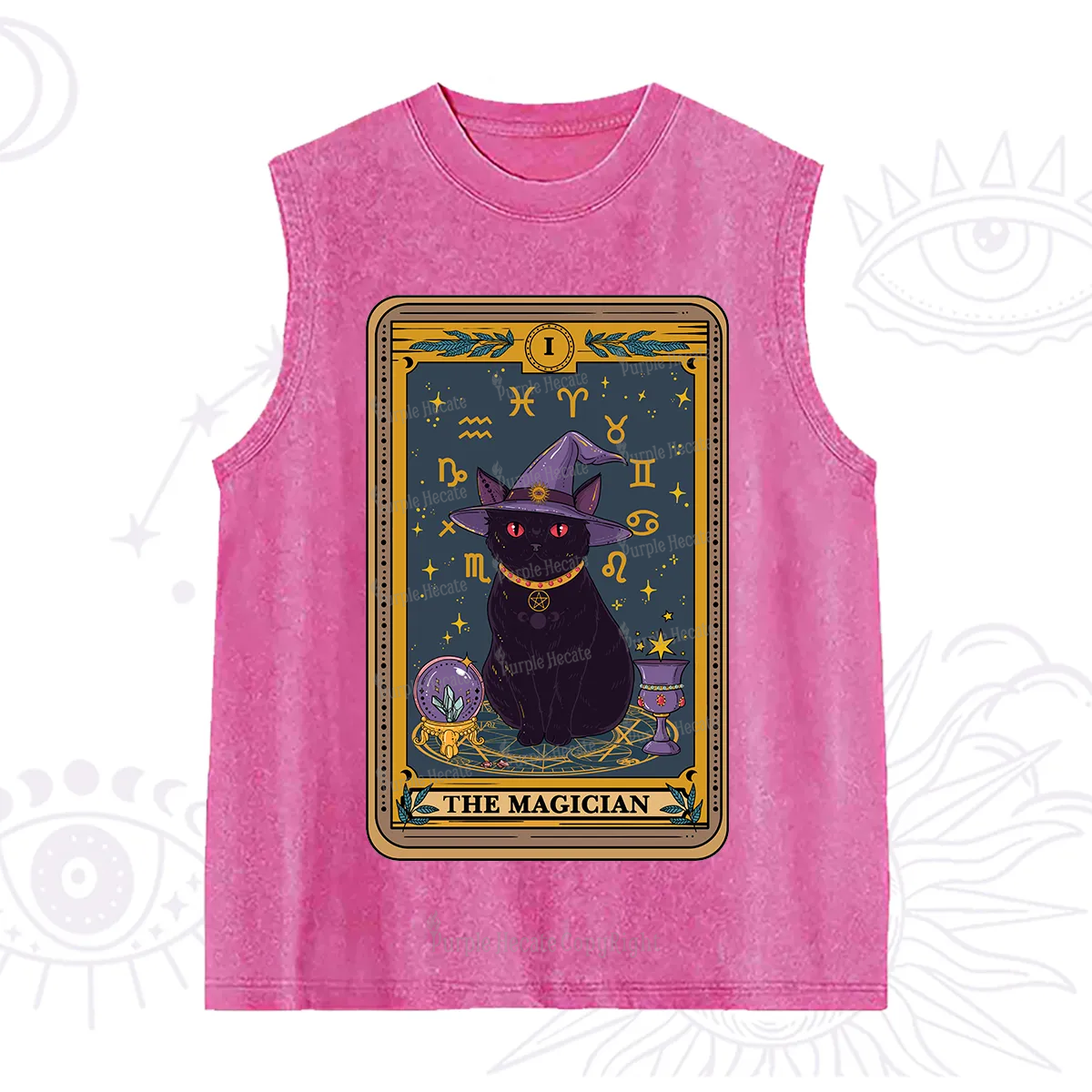 Purplehecate The Magician Tarot Washed Tank