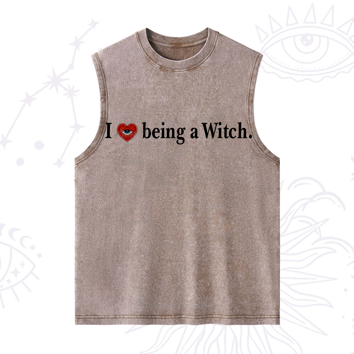 Purplehecate I Being A Witch Washed Tank