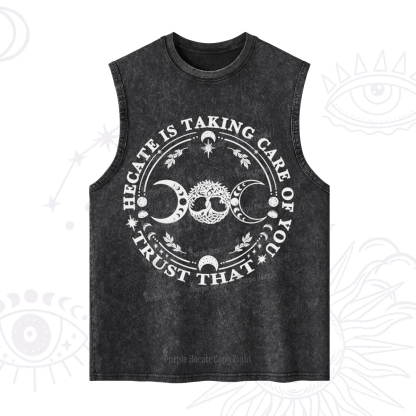 Purplehecate Hecate Is Taking Care Of You Washed Tank