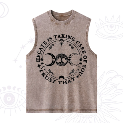 Purplehecate Hecate Is Taking Care Of You Washed Tank