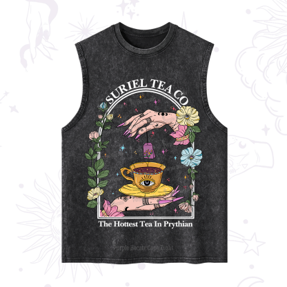 Purplehecate The Hottest Tea in Prythian Washed Tank