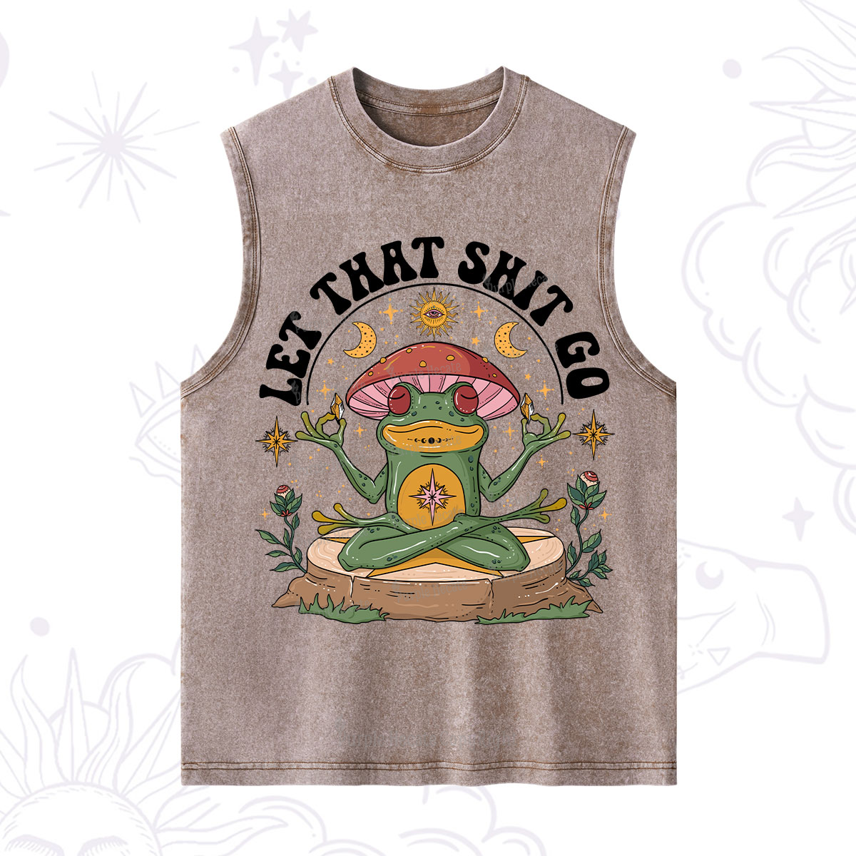 Purplehecate Let That Shit Go Washed Tank