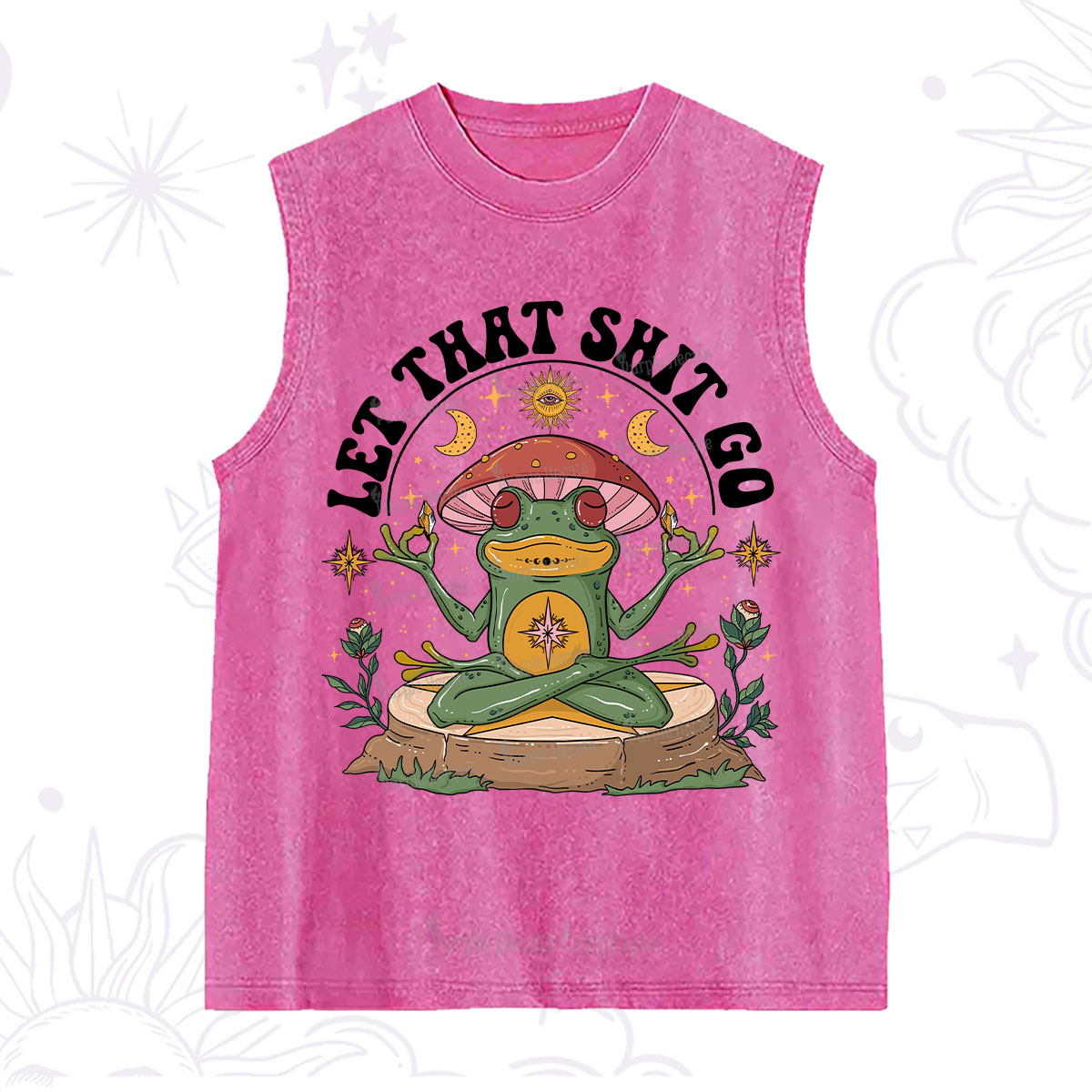 Purplehecate Let That Shit Go Washed Tank