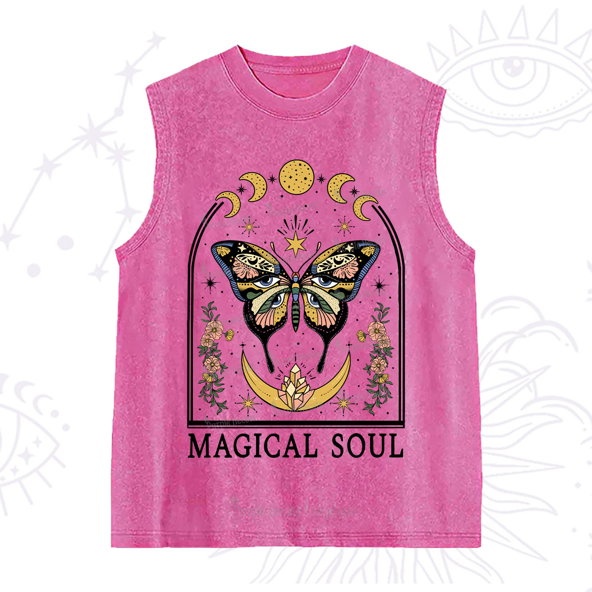 Purplehecate Magical Soul Washed Tank