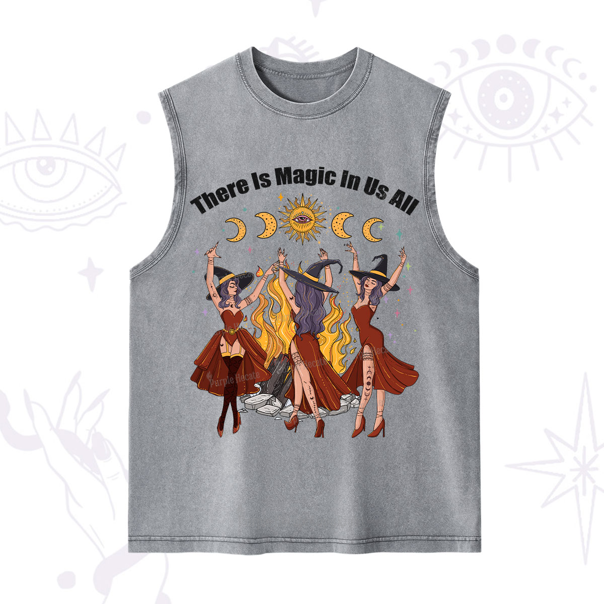 Purplehecate There Is Magic In Us All Washed Tank