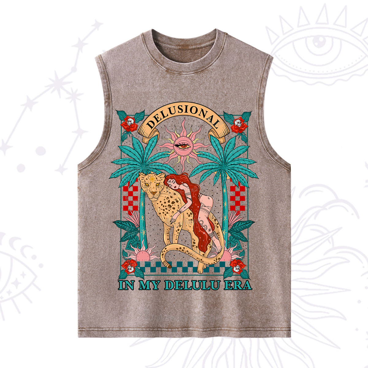 Purplehecate In My Delulu Era Washed Tank