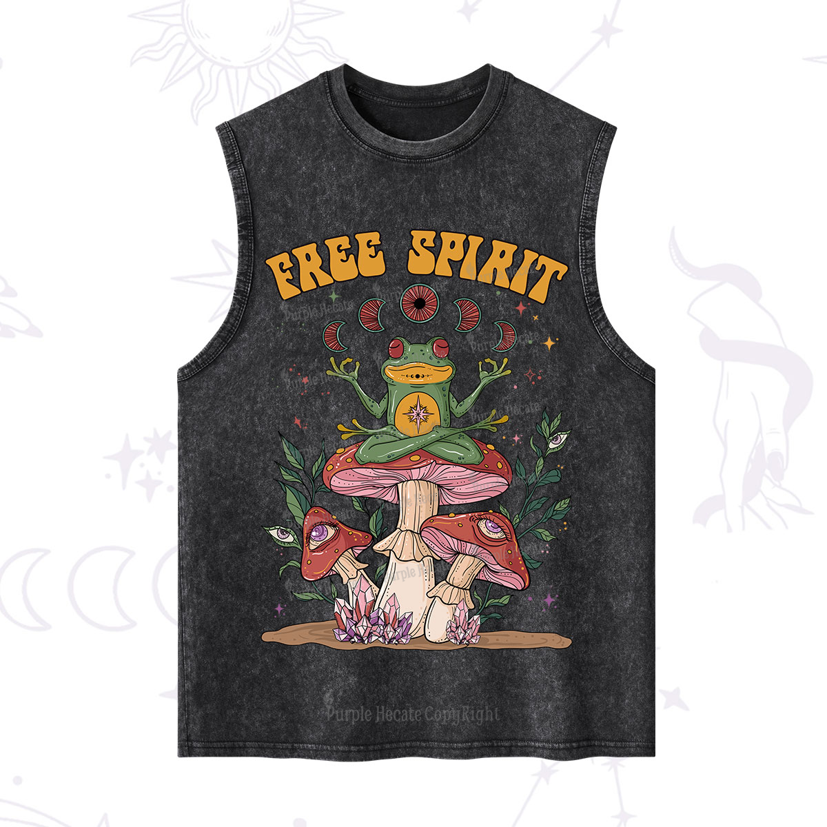 Purplehecate Free Spirit Washed Tank