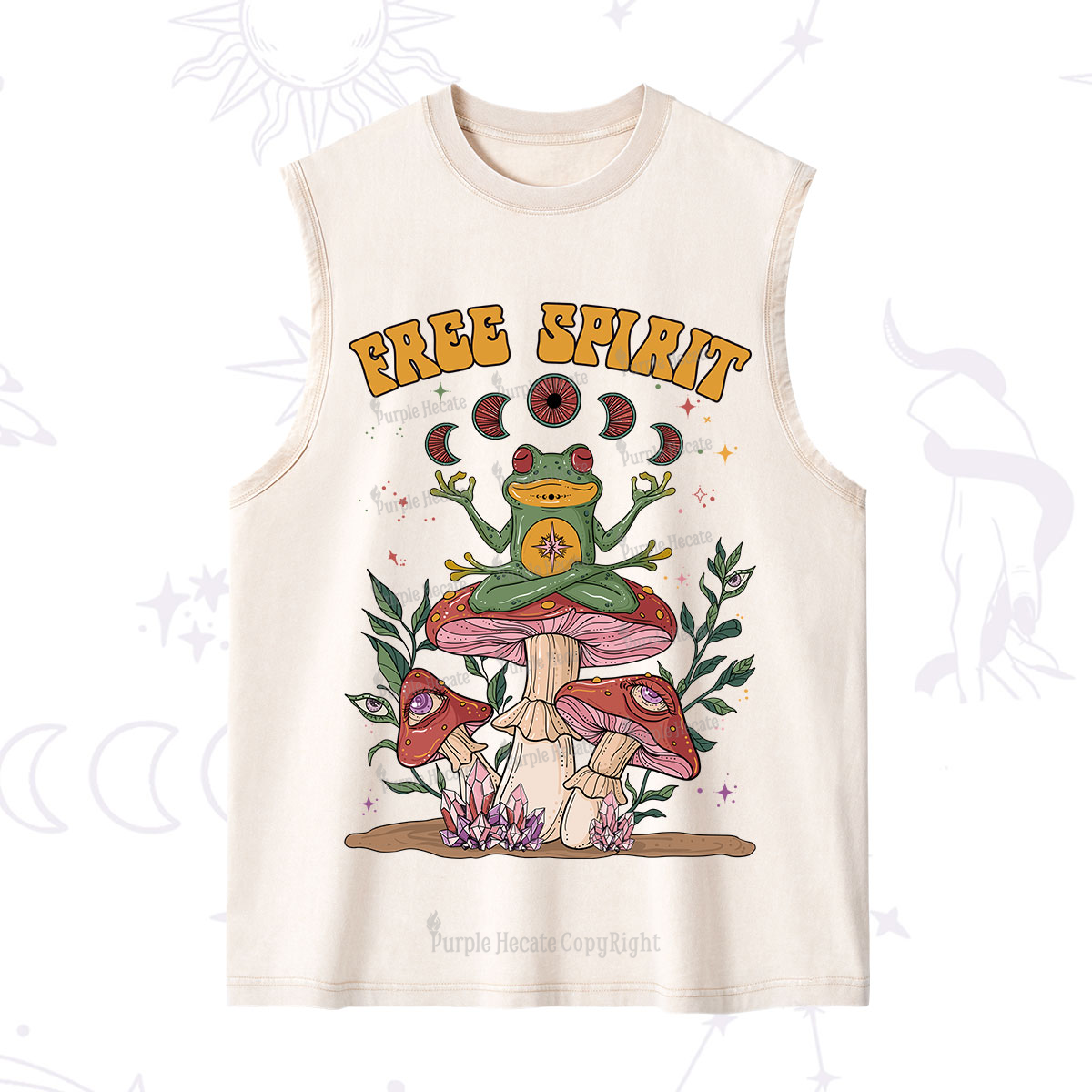 Purplehecate Free Spirit Washed Tank