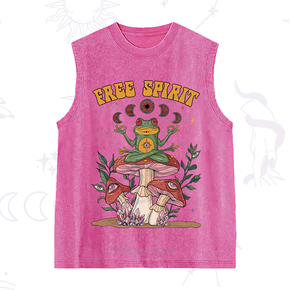 Purplehecate Free Spirit Washed Tank