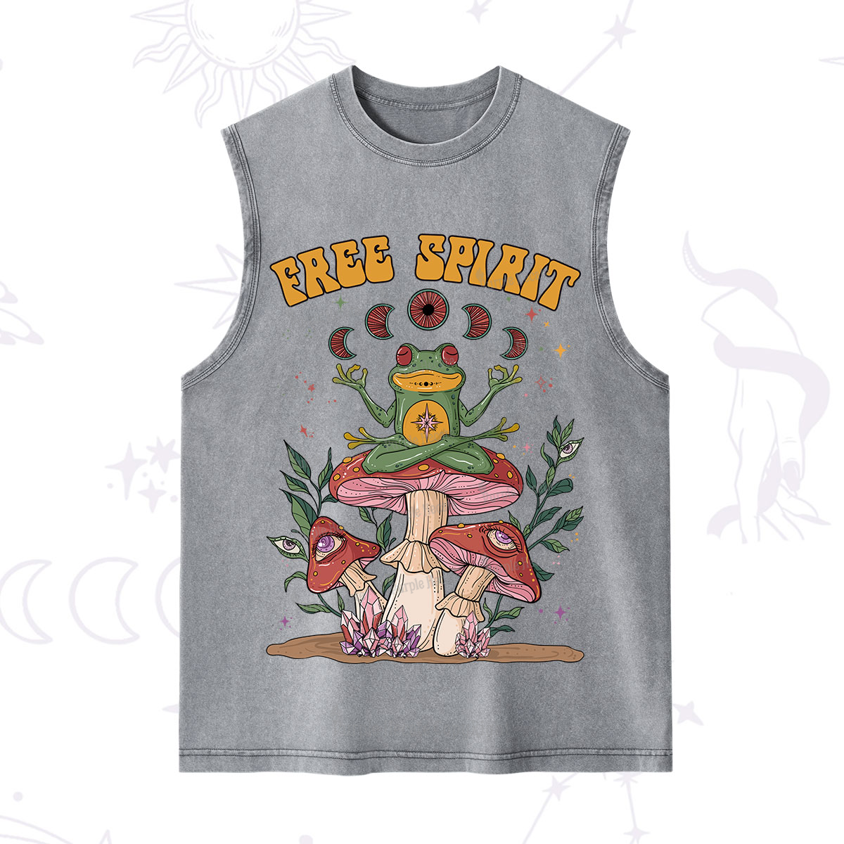 Purplehecate Free Spirit Washed Tank