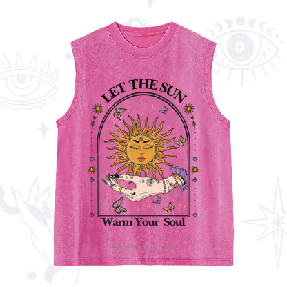 Purplehecate Let The Sun Warm Your Soul Washed Tank
