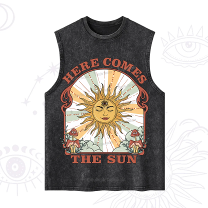 PurplehecateHere Comes The Sun Washed Tank