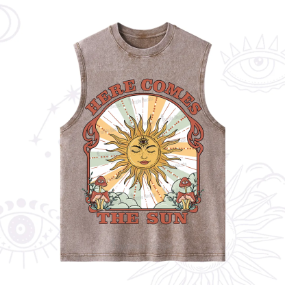 PurplehecateHere Comes The Sun Washed Tank