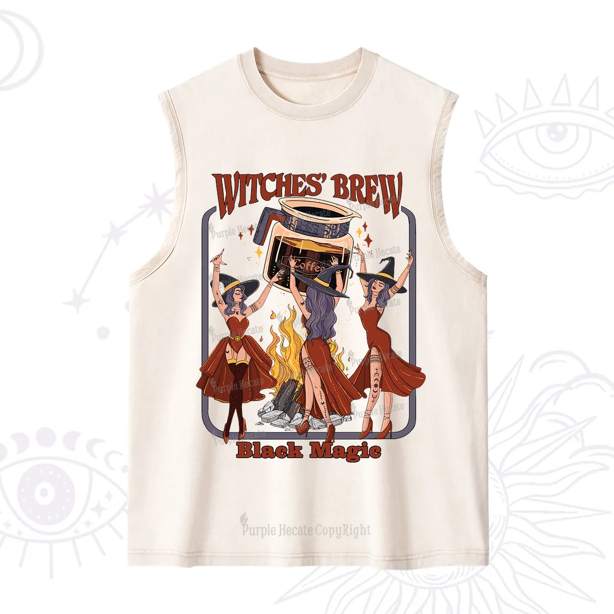 Purplehecate Witches' Brew Washed Tank