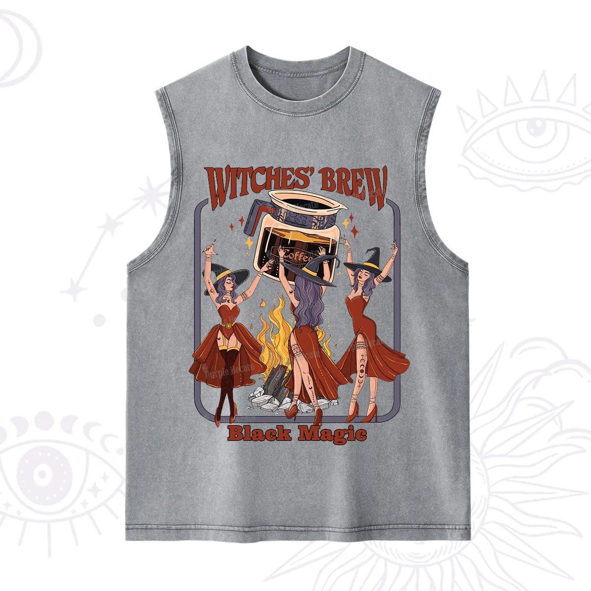 Purplehecate Witches' Brew Washed Tank