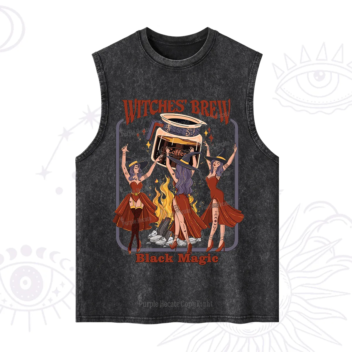 Purplehecate Witches' Brew Washed Tank