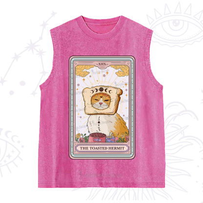 Purplehecate The Toasted Hermit Tarot Washed Tank