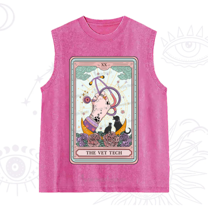 Purplehecate The Vet Tech Tarot Washed Tank