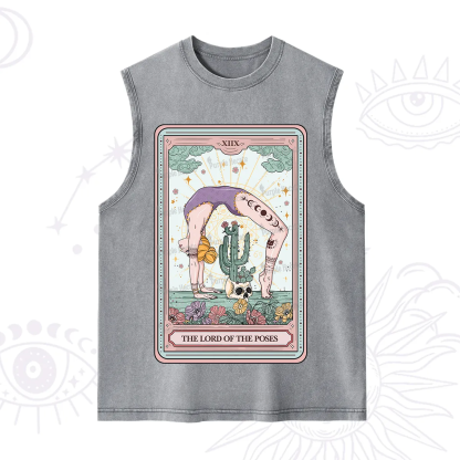 Purplehecate The Lord Of The Poses Tarot Washed Tank