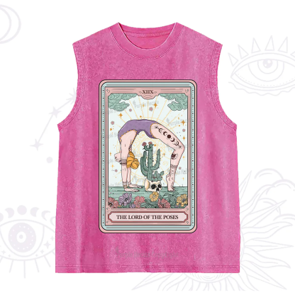 Purplehecate The Lord Of The Poses Tarot Washed Tank