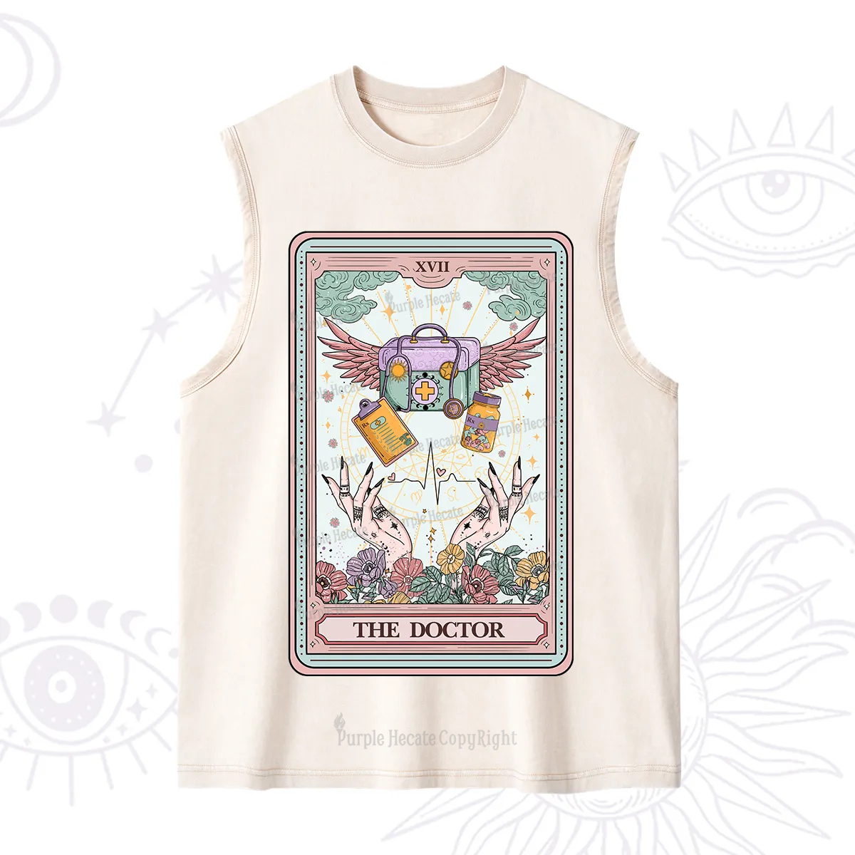 Purplehecate The Doctor Tarot Washed Tank