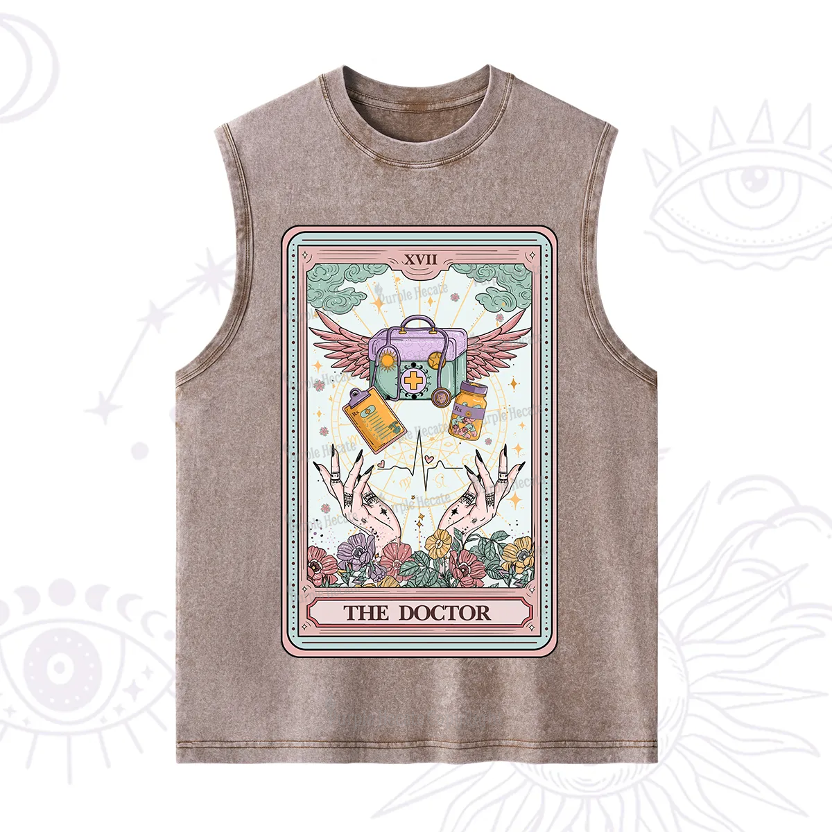 Purplehecate The Doctor Tarot Washed Tank