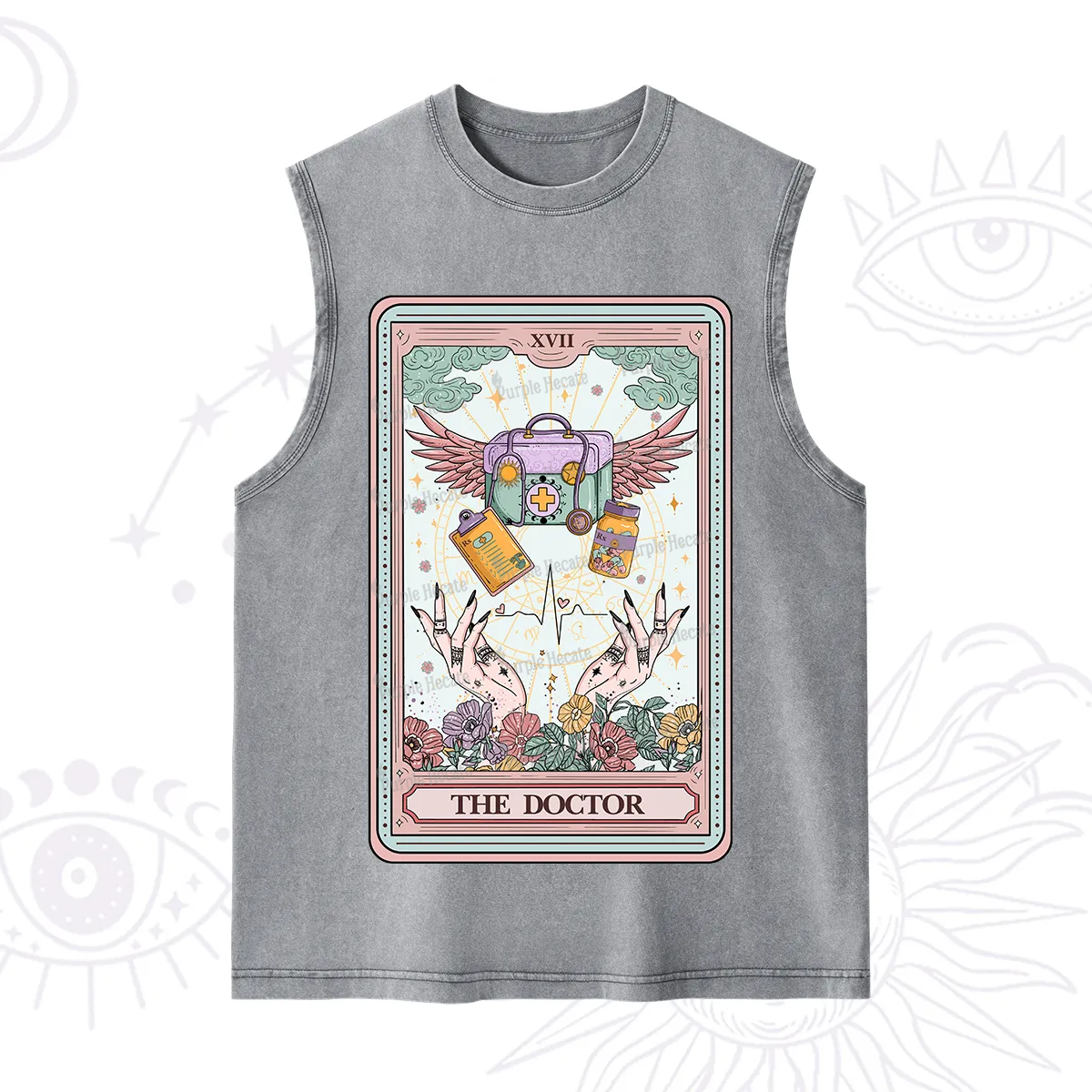 Purplehecate The Doctor Tarot Washed Tank