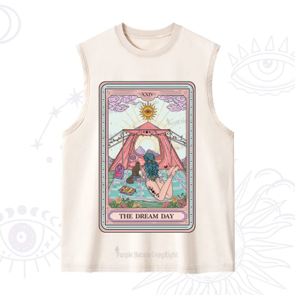 Purplehecate The Dream Day Tarot Washed Tank