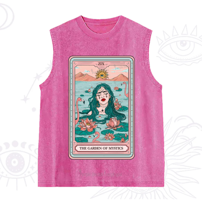 Purplehecate The Garden Of Mystics Tarot Washed Tank