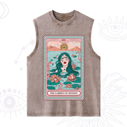 Purplehecate The Garden Of Mystics Tarot Washed Tank