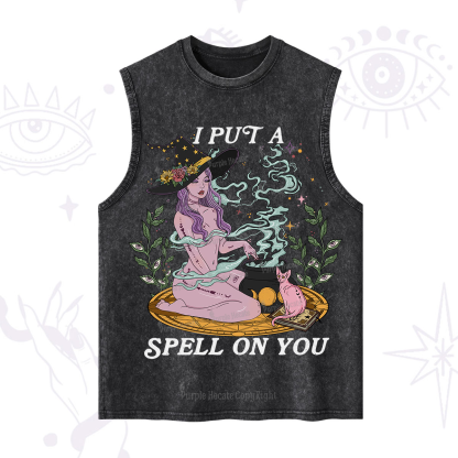 Purplehecate I Put A Spell On You Washed Tank