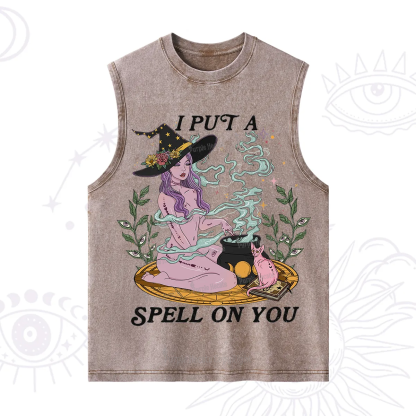 Purplehecate I Put A Spell On You Washed Tank