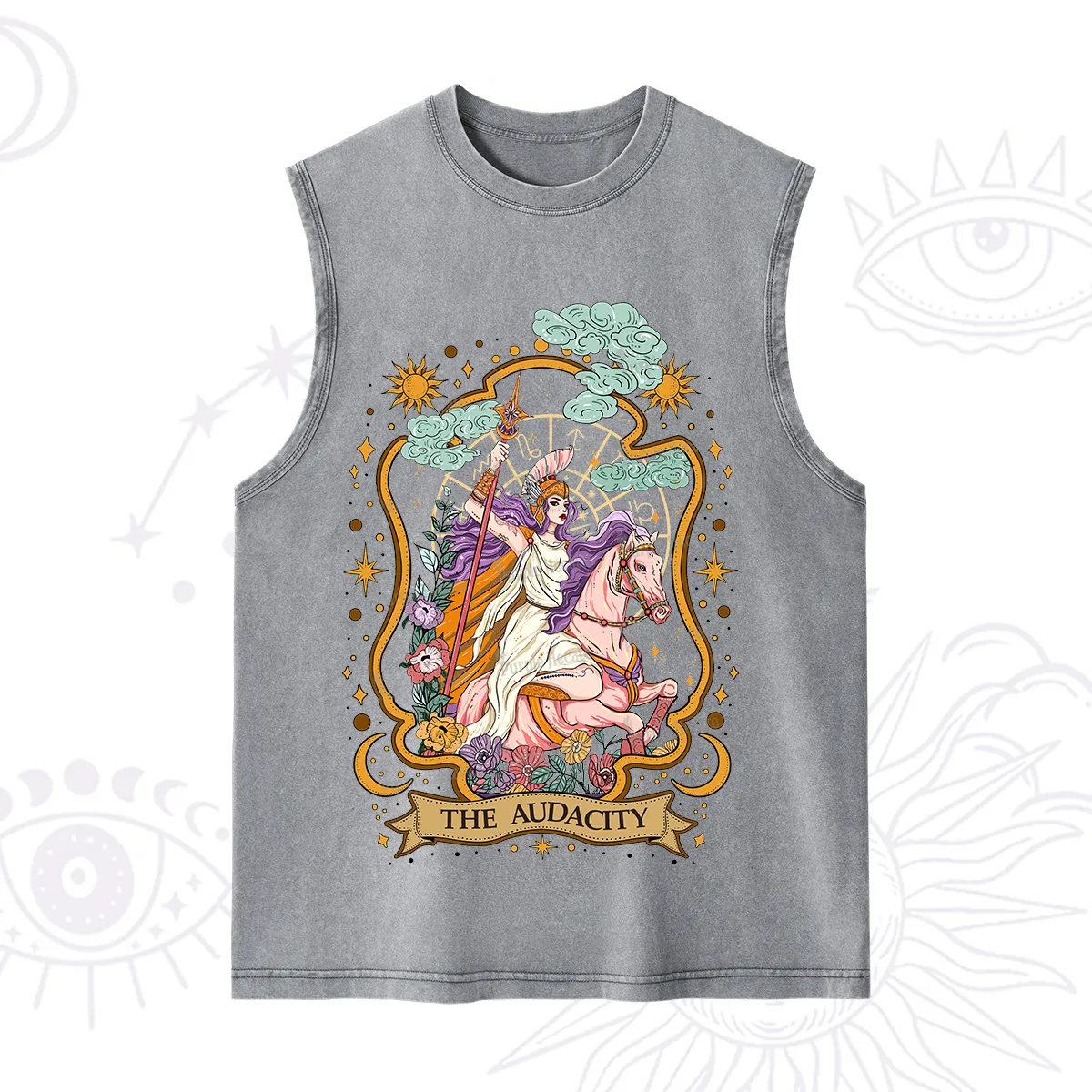 Purplehecate The Audacity Goddess Washed Tank