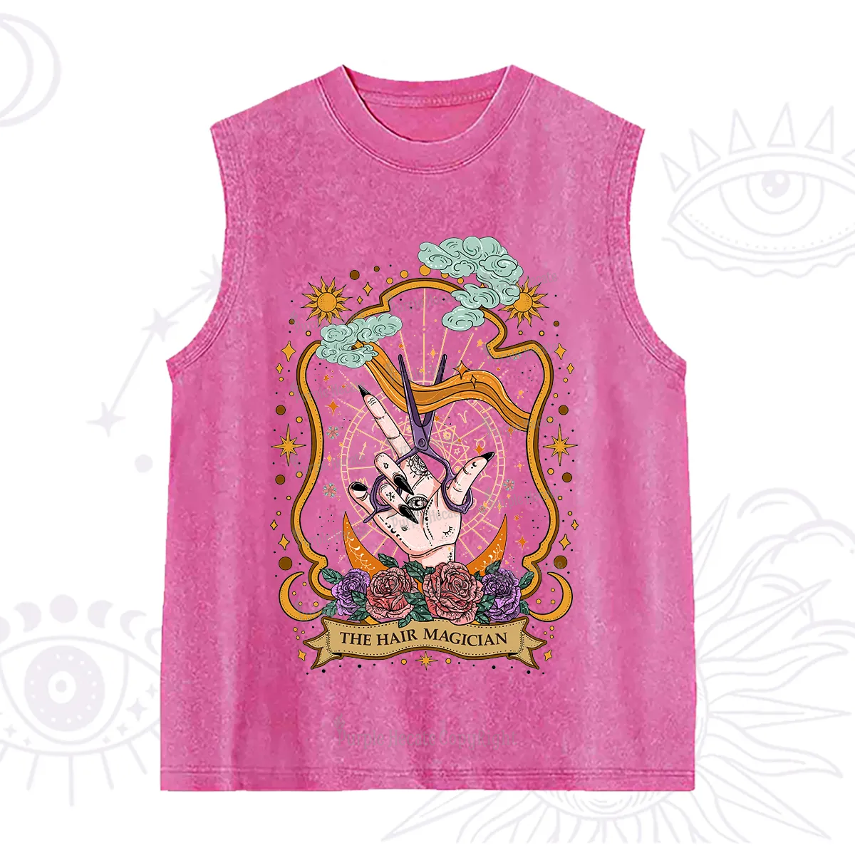 Purplehecate The Hair Magician Washed Tank